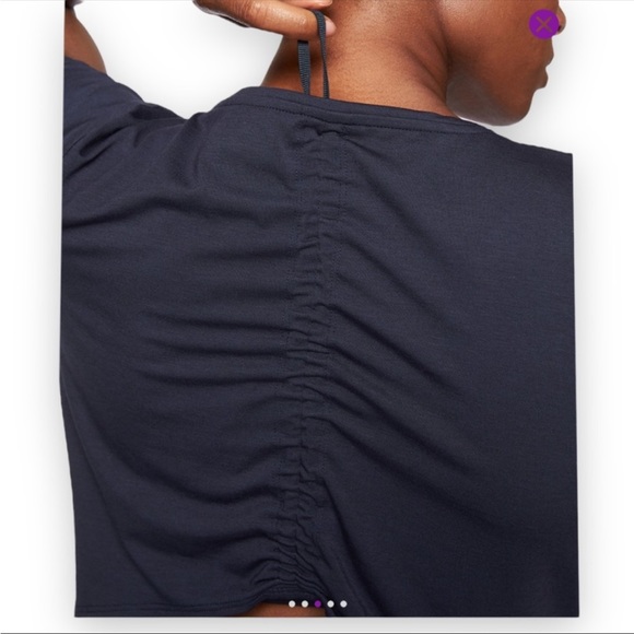 Athleta Encore Tee in Navy - Picture 2 of 6